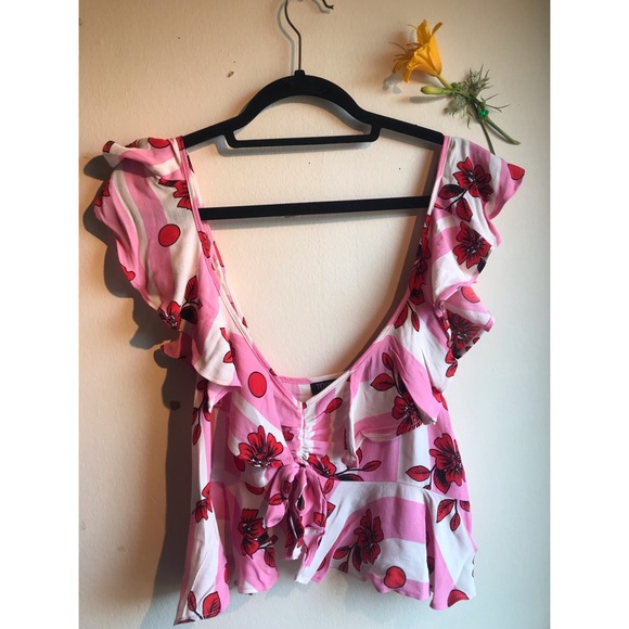 Topshop Tops - Topshop Crop Top, Size 12